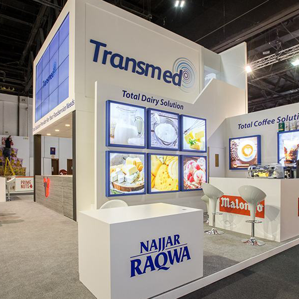 Transmed exhibition stand